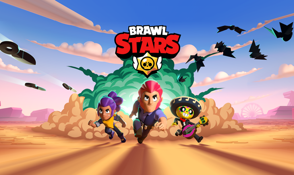 Section's illustration on the best mobile multiplayer games between friends brawl stars
