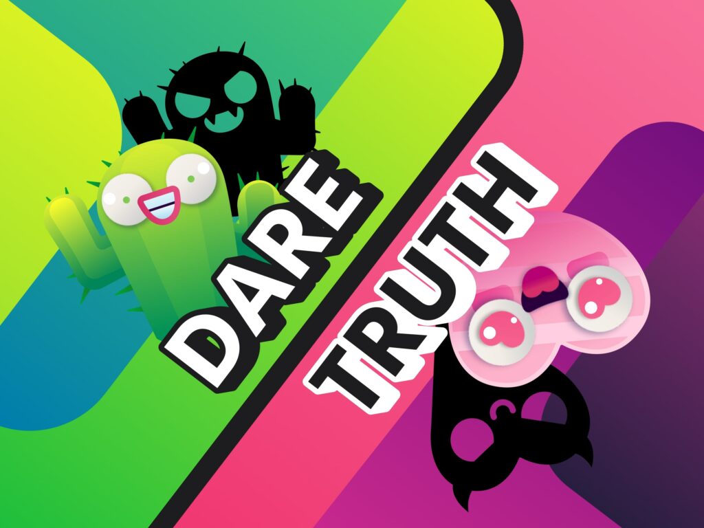 Illustration of the Spiky Truth or Dare application